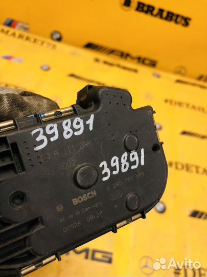 Дроссельная заслонка Mercedes-Benz C-Class W203