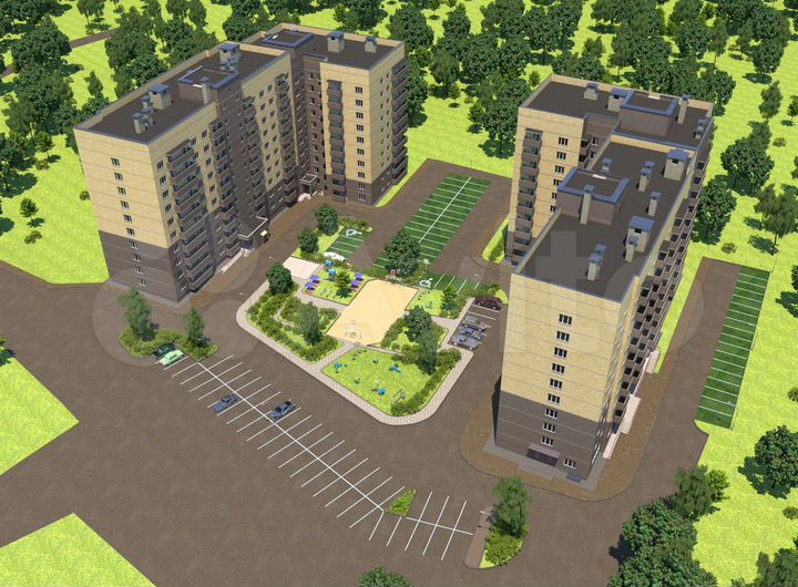 Нежилое помещение в новом доме на Багратиона, 69м²