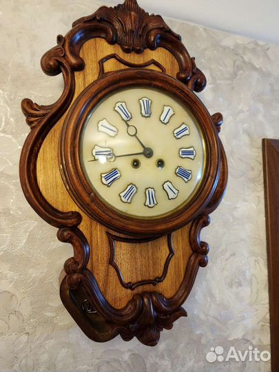 Старинные часы lenzkirch