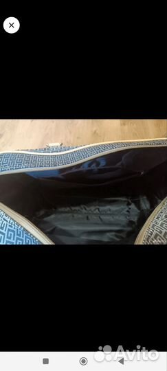 Сумка дорожная на колесах с выдвижной ручкой