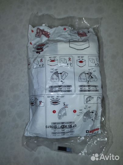 Фурнитура кабель каналов Legrand DLP под освещение