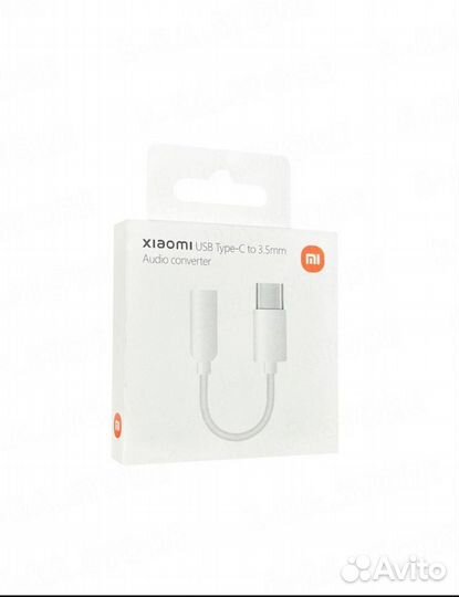 Переходник с type c на 3 5 Xiaomi Оригинал