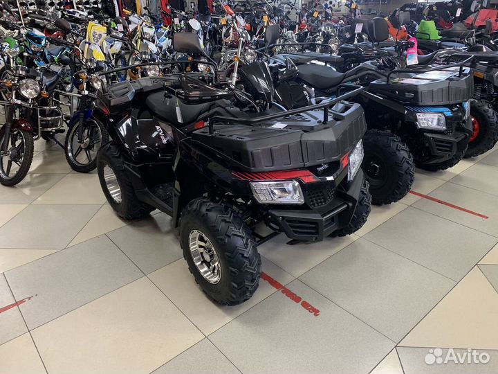 Квадроцикл Yacota Cabo 200 LD черно-красный