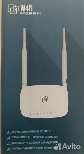 Wi-Fi маршрутизатор snr-cpe-w4n