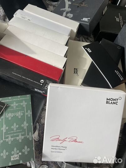 Montblanc коробка для чернильная, шариковая ручка
