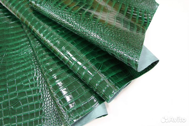 Африка кроко. Изумруд. 1,3-1,5 мм