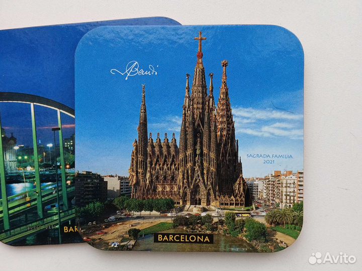 Подставка под стаканы Барселона