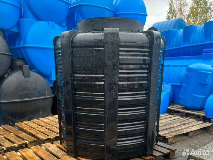 Емкость пластиковая 2 м3 для канализации