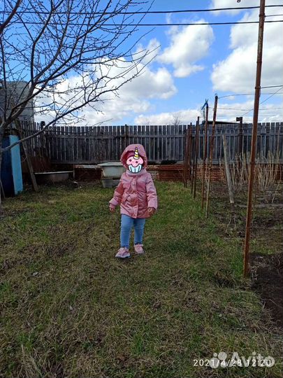 Куртка на девочку весна-осень