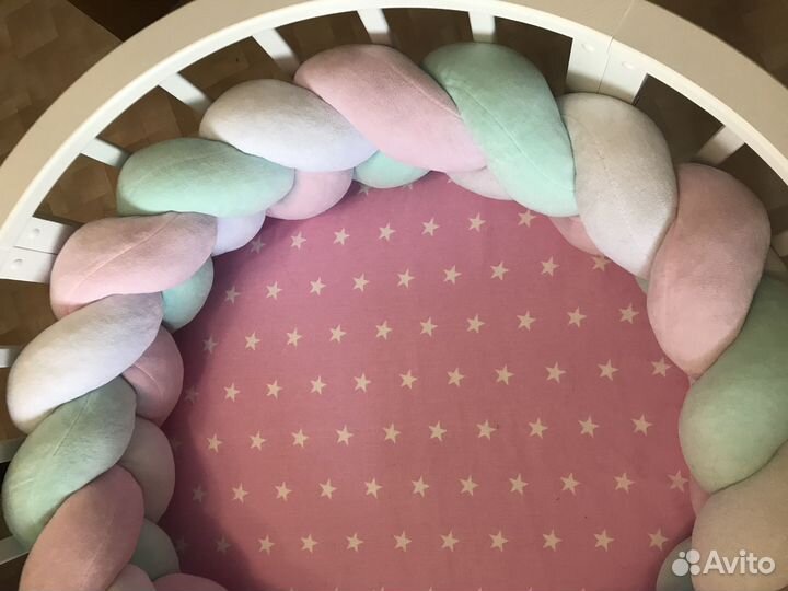 Бортик косичка