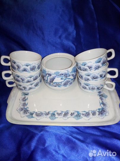Кофейный сервиз Барановский фз 1970 года СССР