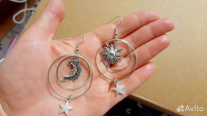 Серьги шикарные