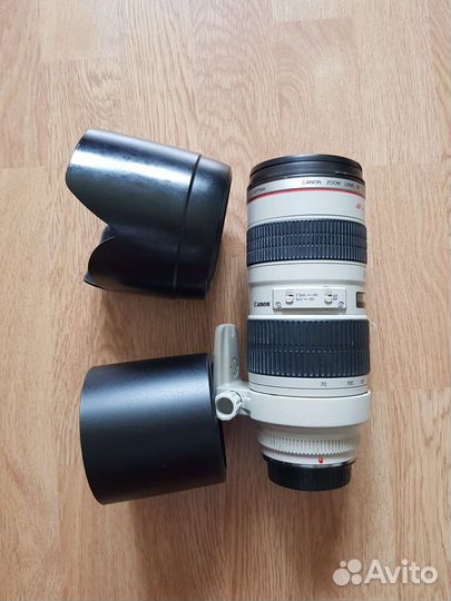 Объектив Canon EF 70 200mm f 2 8 L + чехол