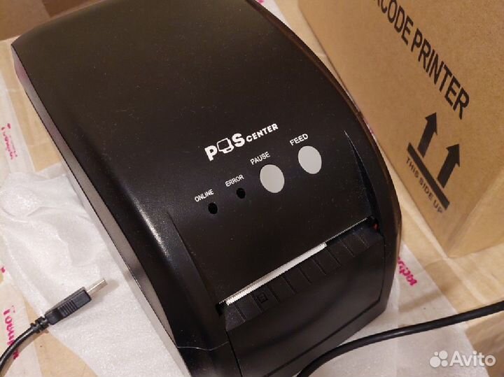 Принтер этикеток Poscentre PC-80USE б/у