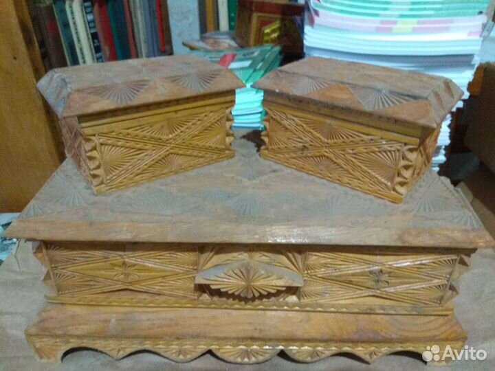 Шкатулки из дерева СССР