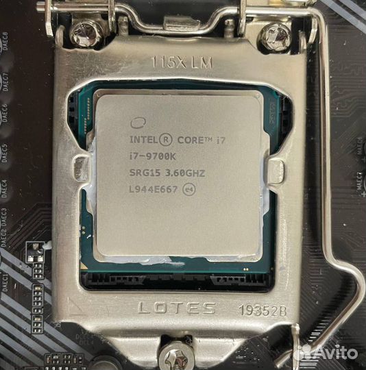 Процессор i7 9700K