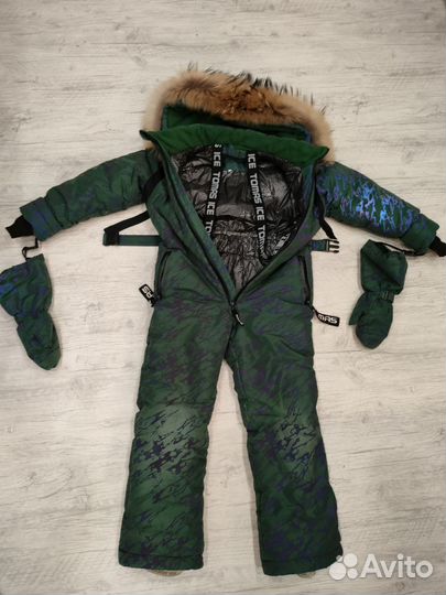 Комбинезон для девочки зима