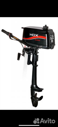 Лодочный мотор 2-х тактный HDX T 2.6 cbms: