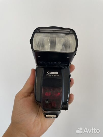 Вспышка Canon speedlite 580ex ii