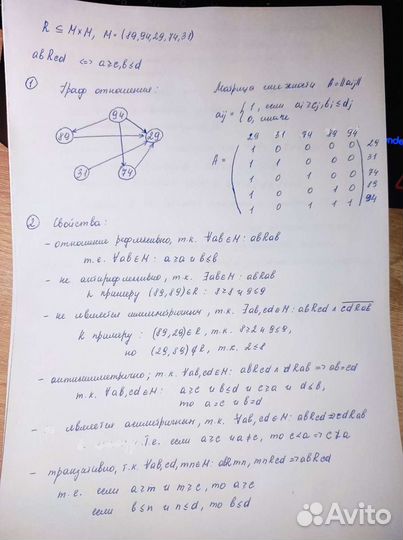 Решение тестов, задач. Помощь на экзамене