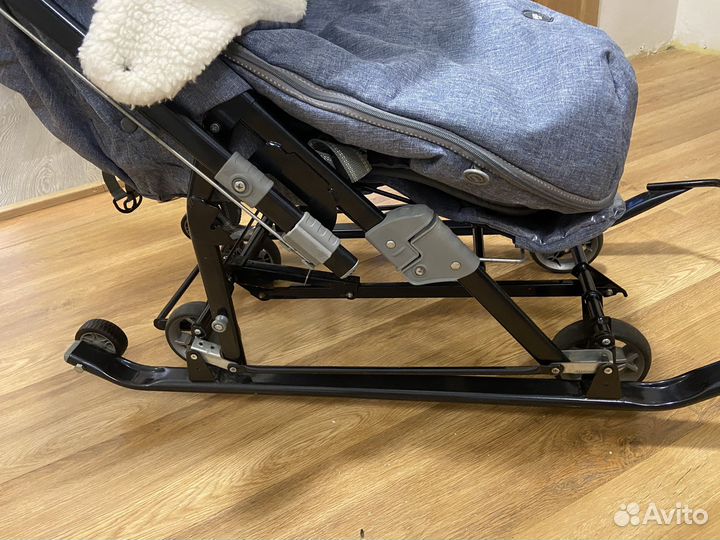 Санки коляска nika 7 8