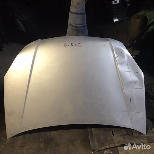 Капот Kia rio 2