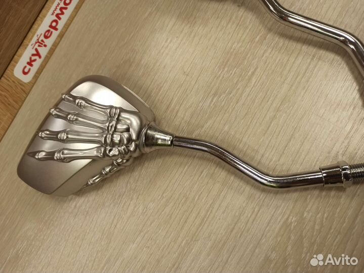 Зеркала на мото Скелет