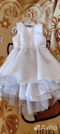 Платье нарядное для девочки 92