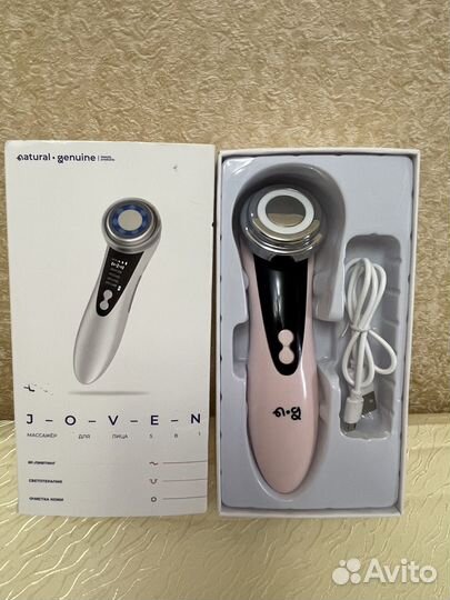 Микротоковый массажер для лица с RF-лифтинг, 5 в 1