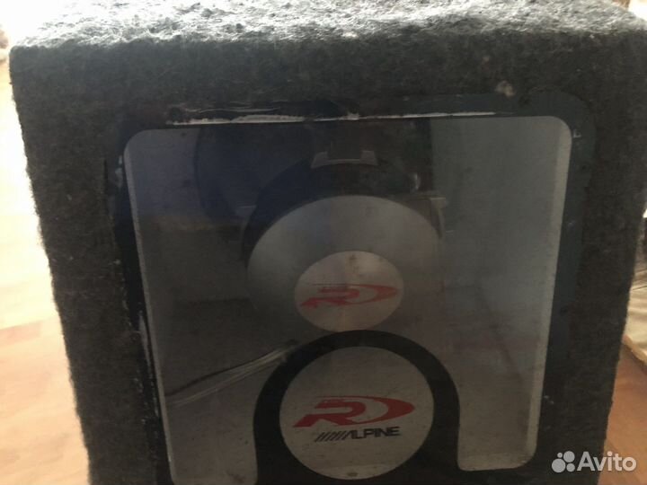 Сабвуфер alpine r 12