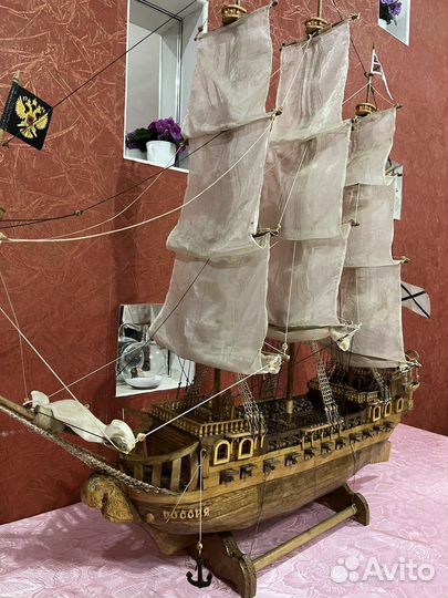 Корабль из дерева