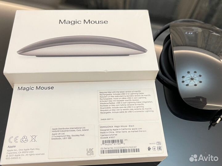 Мышь беспроводная Apple Magic Mouse 3