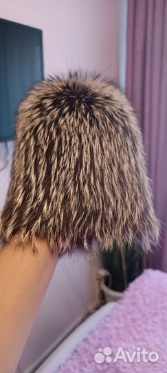 Шапка женская чернобурка