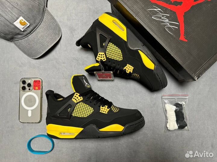 Nike air jordan 4 retro- Люкс