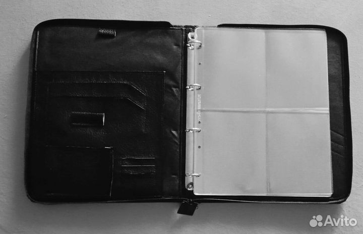 Папки для документов из экокожи ручной работы