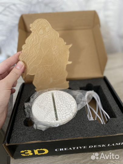 Новый 3D ночник аниме