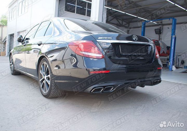 Диффузор 63 AMG Mercedes E class W213