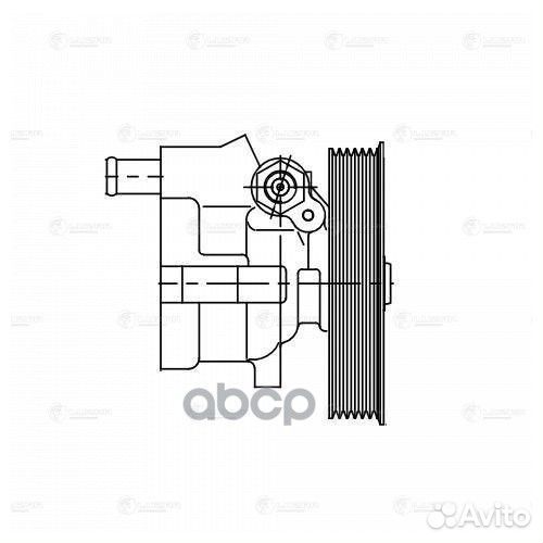 Насос гур для а/м Лада Largus (12) /Renault Log