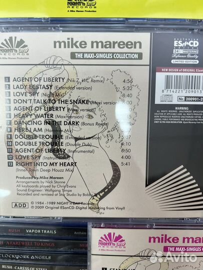 Музыкальные cd диски Mike Mareen