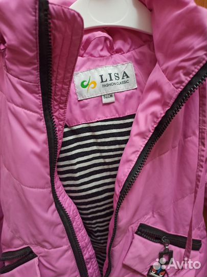 Демисезонная куртка на девочку 92-98
