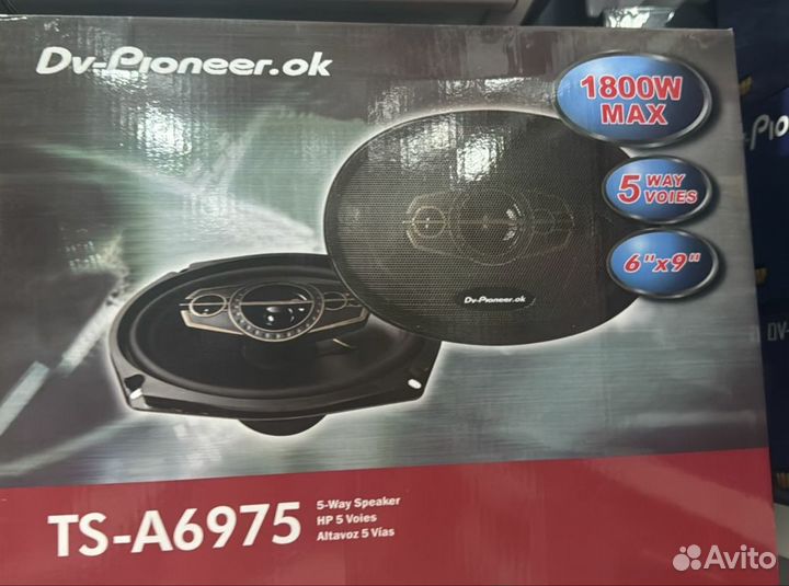 Авто динамики Pioneer TS-6996R 6