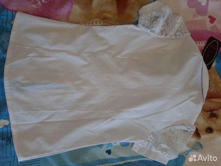 Продам белую блузку/рубашку