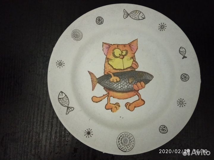 Тарелка декоративная