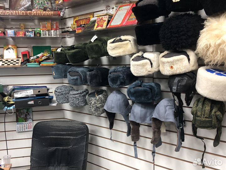 Шлем мабута арктика из натурального меха