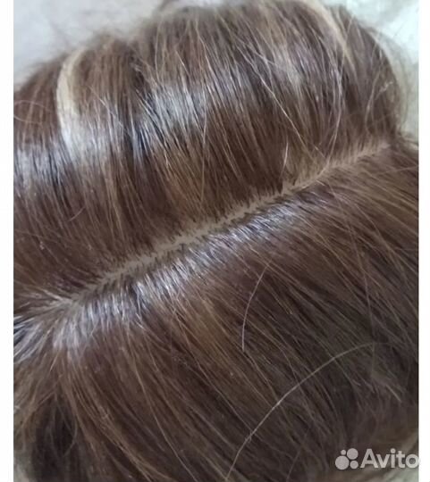 Парик карамель