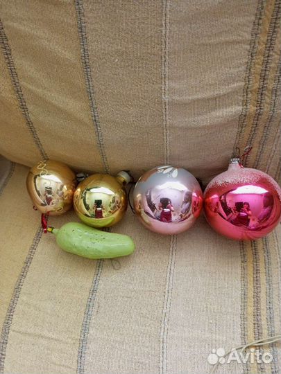 Елочные игрушки СССР