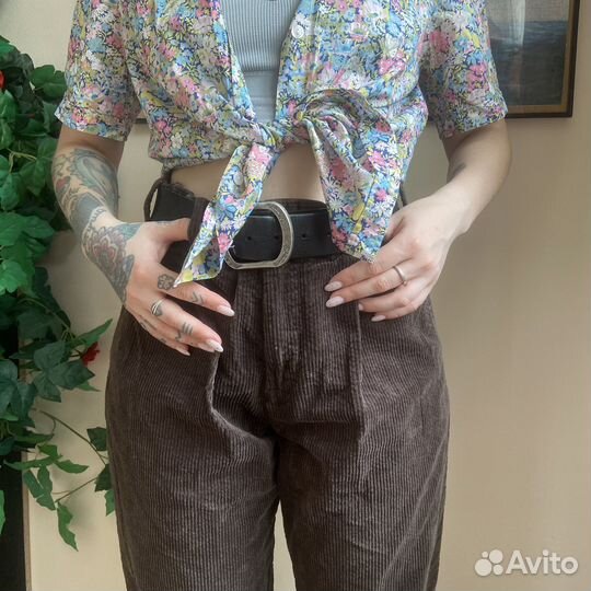 Вельветовые брюки