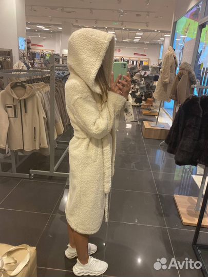 Шуба из овечьей шерсти Каляев