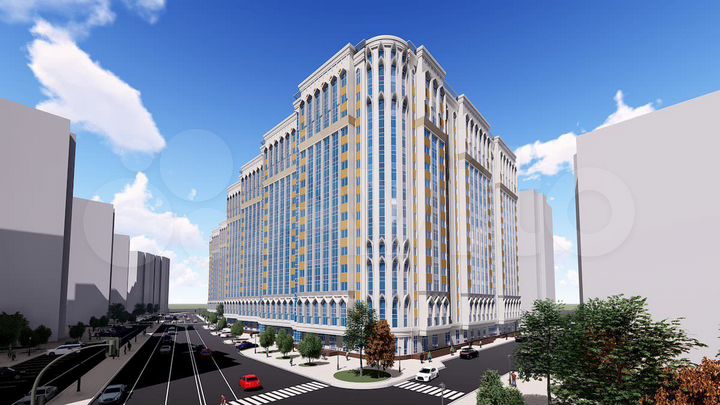 Своб. планировка, 59,1 м², 7/18 эт.