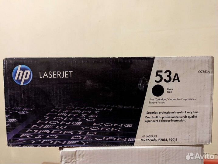 Оригинальные картриджи для HP (53A; 53X)
